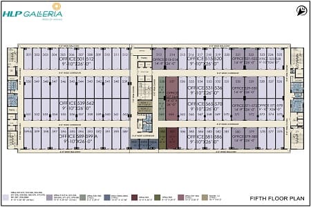 Fifth Floor Plan